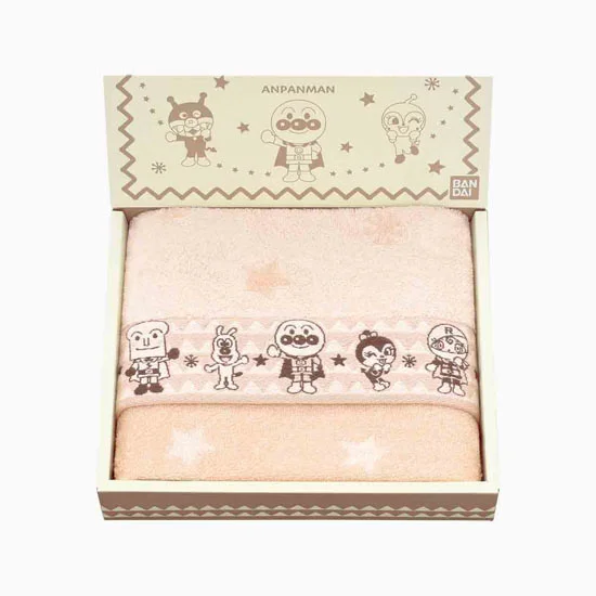 アンパンマンアースカラー フェイスタオル（1P）