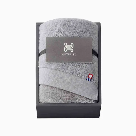HOTELIST ホテル仕様フェイスタオル（1P） グレージュ