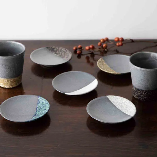 信楽焼　Mingei　ショートカップ ペアの画像1