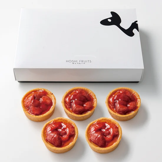 【父の日ギフト専用】ホシフルーツ あまおう苺のチーズケーキタルトの画像2