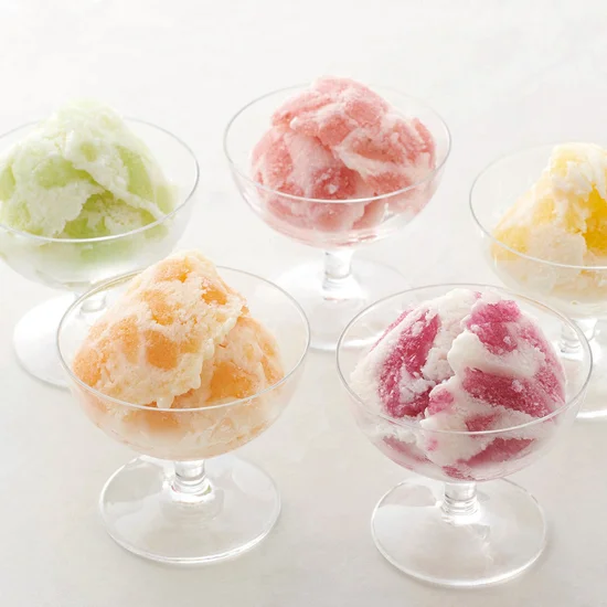 ひととえ 凍らせて食べる アイスデザート ~国産フルーツ入り~の画像1
