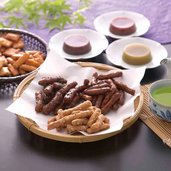 緑茶・かりんとう・あられ詰合せの画像1