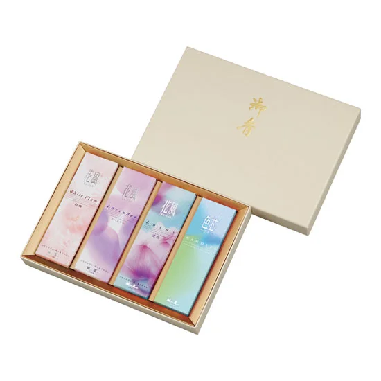 日本香堂 花風 進物 三種･色芯ろうそく入