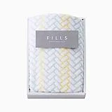 FILLS フェイスタオル（1P） カラーヘリンボーン