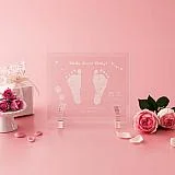 クリスタルフレームA（足型入） 洋風