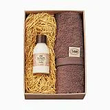 SABON シルキーボディミルク &オーガニックタオル グリーン・ローズ