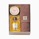 SABON シャワーオイル&ボディスクラ ブ&オーガニックタオル グリーン・ローズ
